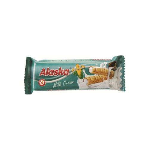 Alaska Maisstangen gefüllt mit Milchcreme 18g