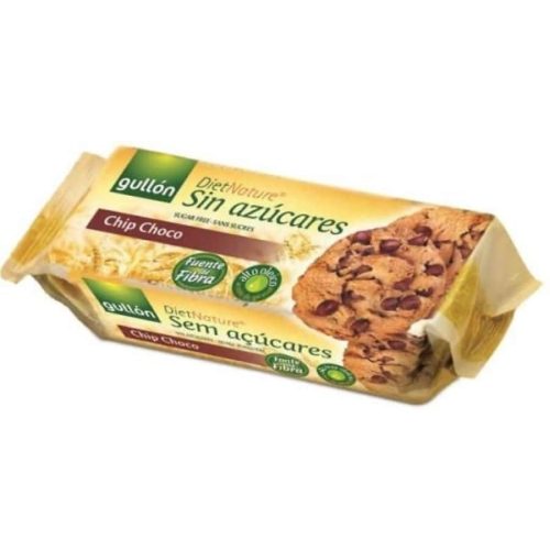 Gullón Chip Choco - zuckerfreie Kekse mit Schokoladenstücken 125g