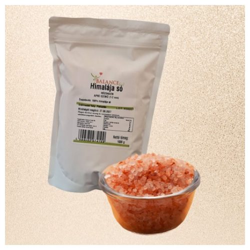 Himalaya-Salz, rosa, feinkörnig, 1000g/1kg (1-2 mm)