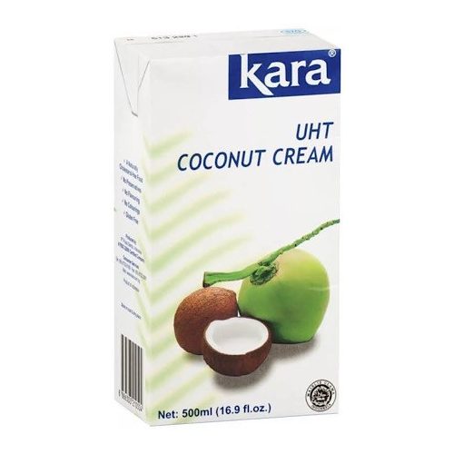 Kara UHT Kokosnusscreme, 500 ml. 