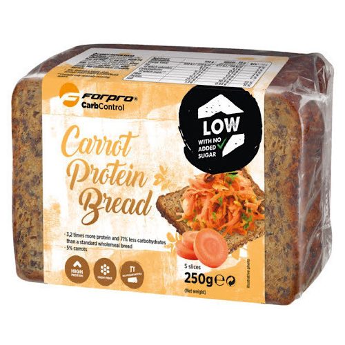 ForPro Protein Bread, Karotte, 250g